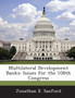 Multilateral Development Banks : Issues for the 108th Congress