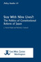 Nine Lives? : The Politics of Constitutional Reform in Japan