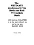 The ULTIMATE 50s-60s-early 70s Rock and Roll Trivia Quiz Book by Duncan Holmes - Paperback