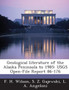 Geological Literature of the Alaska Peninsula to 1985 : Usgs Open-File Report 86-176