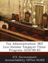 Tax Administration : IRS' Low-Income Taxpayer Clinic Program: Ggd-00-83