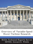 Overview of Variable-Speed Power-Turbine Research