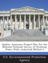 Quality Assurance Project Plan for the National Pesticide Survey of Drinking Water Wells Analytical Method 6