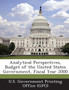Analytical Perspectives, Budget of the United States Government, Fiscal Year 2000