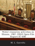Water-Resources Activities in Illinois, 1987 : Usgs Open-File Report 87-698