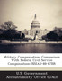 Military Compensation : Comparison with Federal Civil Service Compensation: Nsiad-88-67br