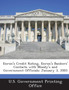 Enron's Credit Rating, Enron's Bankers' Contacts with Moody's and Government Officials : January 3, 2003