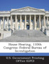 House Hearing, 110th Congress : Federal Bureau of Investigation