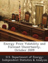 Energy Price Volatility and Forecast Uncertainty, October 2009 Energy Price Volatility and Forecast Uncertainty, October 2009