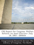 Crs Report for Congress : Welfare Reform: An Issue Overview: July 28, 2003 - Ib93034