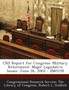 Crs Report for Congress : Military Retirement: Major Legislative Issues: June 26, 2003 - Ib85159