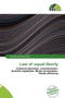 Law of Equal Liberty