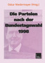 Die Parteien nach der Bundestagswahl 1998