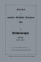 Aktenstucke zur neuesten Geschichte Preussens 1863 : I. Verwarnungen