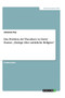 Das Problem der Theodizee in David Humes "Dialoge uber naturliche Religion"