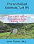 The Wisdom of Solomon (Part IV)