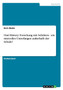 Oral History : Forschung mit Schulern - ein sinnvolles Unterfangen ausserhalb der Schule?