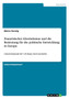 Franzoesischer Absolutismus und die Bedeutung fur die politische Entwicklung in Europa : Unterrichtsstunde fur 7./8. Klasse, Fach Geschichte