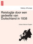 Reistogtje Door Een Gedeelte Van Duitschland in 1838