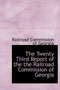 The Twenty Third Report of the the Railroad Commission of Georgia