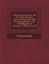 Jahres-Bericht Ber Die Fortschritte Der Thierchemie Oder Der Physiologischen Und Pathologischen Chemie, Volumes 21-30