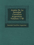 Anales De La Sociedad Cient�fica Argentina, Volumes 1-40