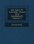 Salon Fur Literatur, Kunst Und Gesellschaft, Volume 2