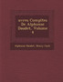 Uvres Completes de Alphonse Daudet, Volume 4