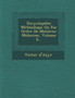 Encyclopedie Methodique Ou Par Ordre de Matieres : Medecine, Volume 6...