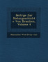 Beitr GE Zur Naturgeschichte Von Brasilien, Volume 4
