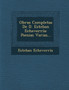 Obras Completas De D. Esteban Echeverria : Poesias Varias...