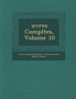 Uvres Completes, Volume 10