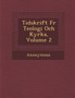Tidskrift Fur Teologi Och Kyrka, Volume 2
