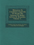 Memoires de L'Academie Imperiale Et Royale Des Sciences Et Belles-Lettres de Bruxelles, Volume 3...