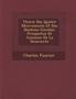 Th�orie Des Quatre Mouvements Et Des Destin�es G�n�rales : Prospectus Et Annonce De La D�couverte