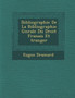 Bibliographie de La Bibliographie G N Rale Du Droit Fran Ais Et Tranger