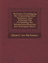 Kritische Grundlegung Des Transcendentalen Realismus : Eine Sichtung Und Fortbildung Der Erkenntnisstheoretischen Principien Kant's Kritische Grundlegung Des Transcendentalen Realismus : Eine Sichtung Und Fortbildung Der Erkenntnisstheoretischen Principien Kant's