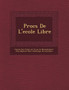 Proc S de L'Ecole Libre