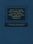 Archiv Fur Landes- Und Volkskunde Der Provinz Sachsen : Nebst Angrenzenden Landesteilen, Volume 6...