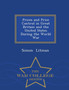 Prices and Price Control in Great Britain and the United States During the World War - War College Series