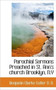 Parochial Sermons Preached in St. Ann's Church Brooklyn, N.y