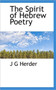 The Spirit of Hebrew Poetry; Volume II of II