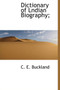 Dictionary of Lndian Biography;