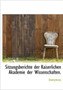 Sitzungsberichte Der Kaiserlichen Akademie Der Wissenschaften.