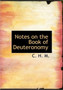 Notes on the Book of Deuteronomy