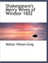 Shakespeare's Merry Wives of Windsor 1602