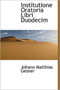 Institutione Oratoria Libri Duodecim