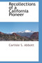 Recollections of a California Pioneer
