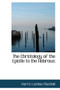 The Christology of the Epistle to the Hebrews