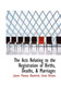 The Acts Relating to the Registration of Births, Deaths, & Marriages